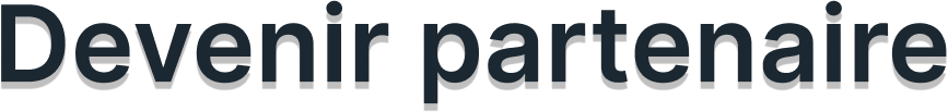 Devenir partenaire
